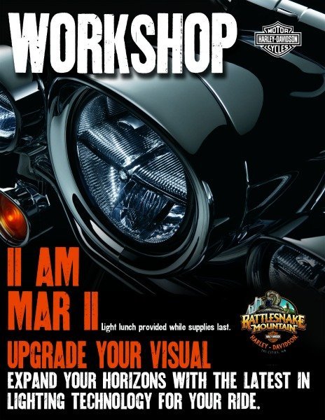 LED Lighting Workshop poster